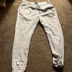 Grey sweat pants from Hollister